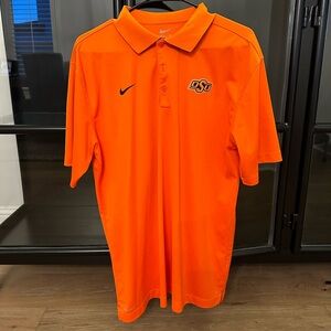Nike dri fit OSU polo